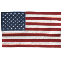 AMERICAN FLAG - LEATHER