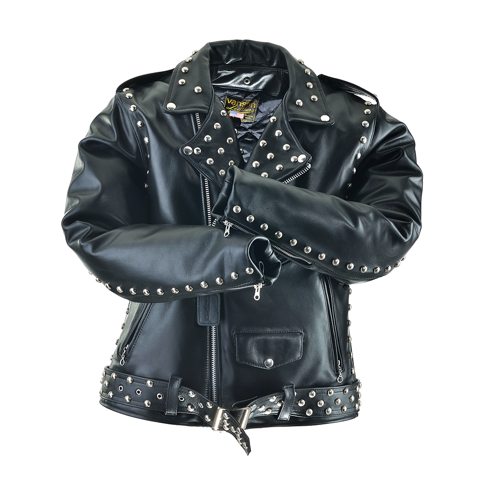 Spiked moto jacket hot sale
