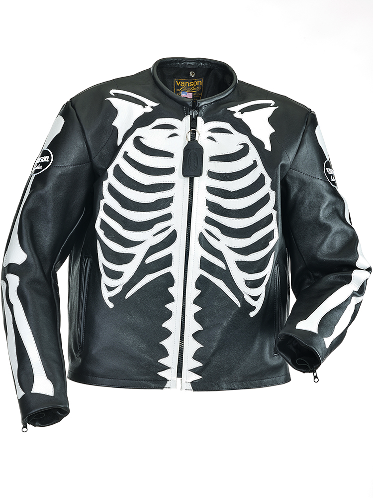 Vanson supreme jacket bones sales