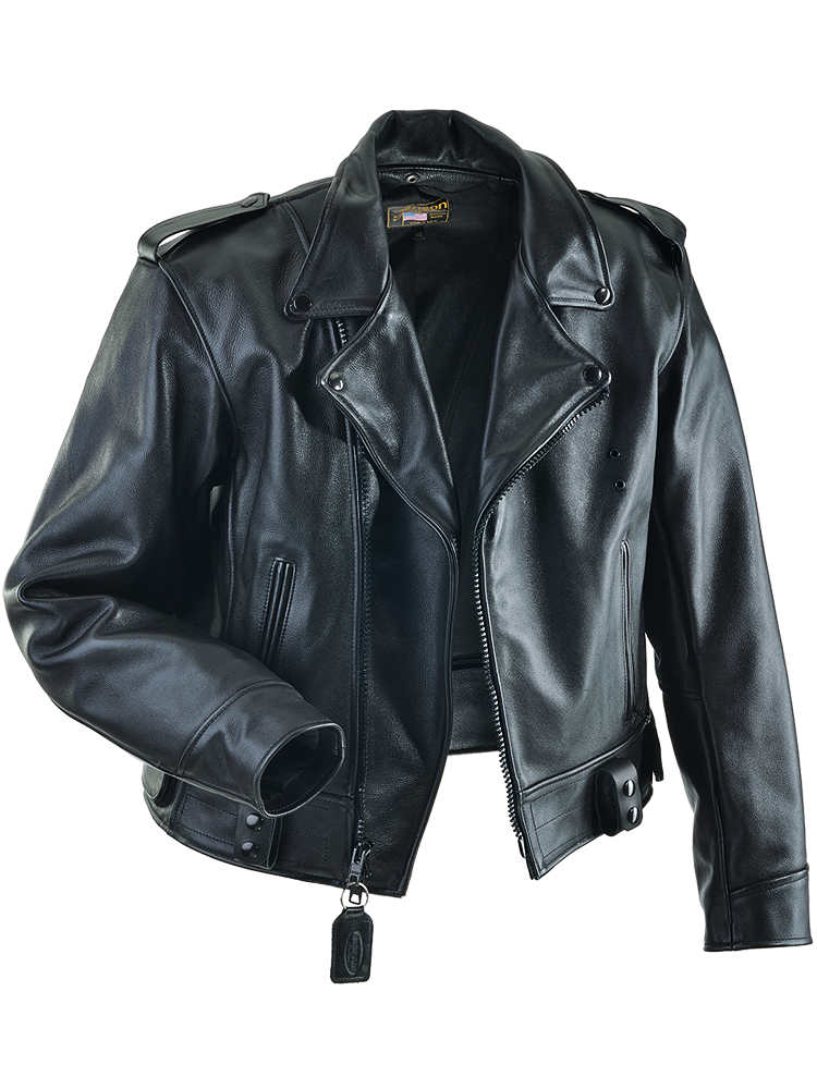 Concealed carry leather motorcycle jacket hot sale