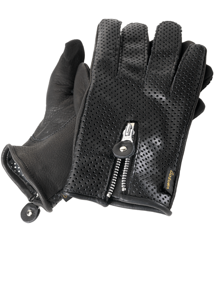 stein Leather Gloves in Black for Men | Lyst