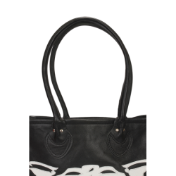 TOTE BAG - LEATHER - BONES