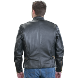 Firenze Model B Motorcycle Leather Jacket
