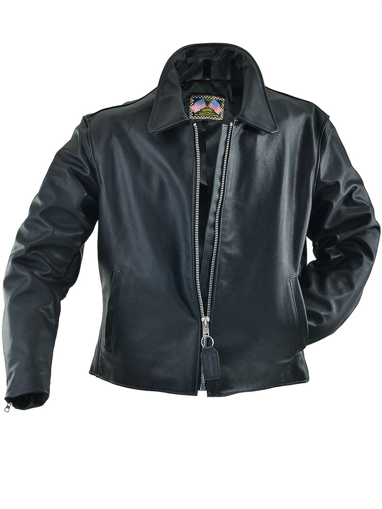 vanson ブラック レザージャケット　マーキュリー The Mercury - a Timeless Casual Firenze Leather Motorcycle Jacket