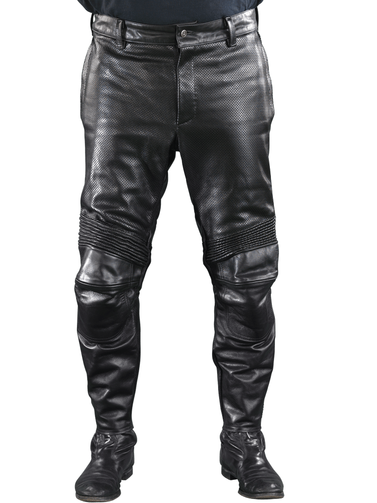 Mk2 SportRider Black Competition Weight Perforated Leather