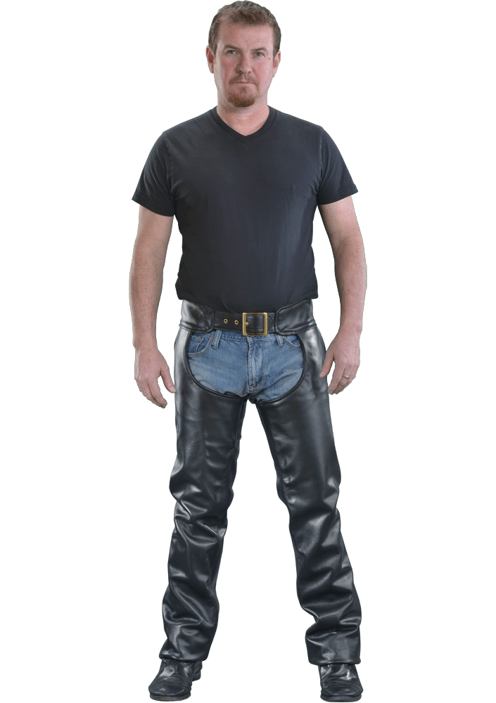 Leather Motorcycle Chaps