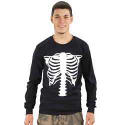 SKELETON LONG-SLEEVE TEE