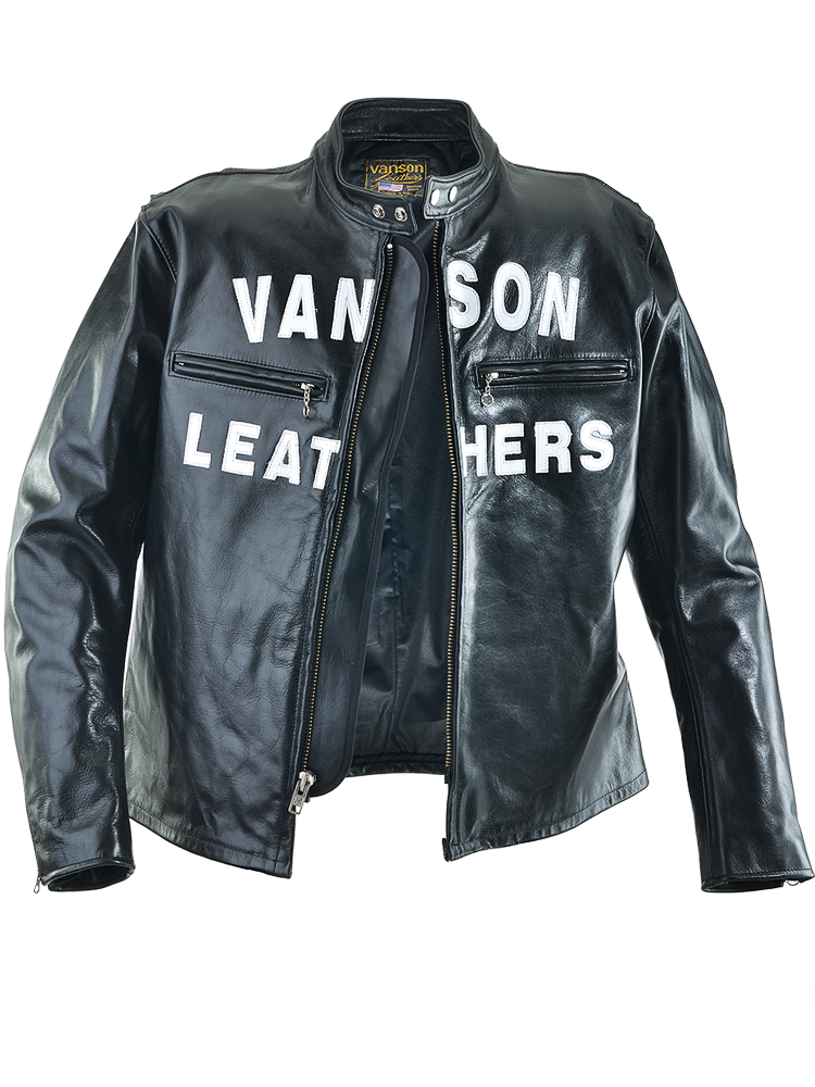 Vanson Anniversary Leather Motorcycle Jacket