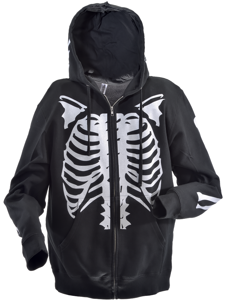 VANSON BONES ZIP HOODY