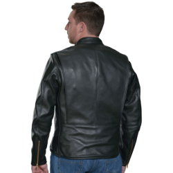 Model AR-Rayon-Firenze Leather Motorcycle Jacket