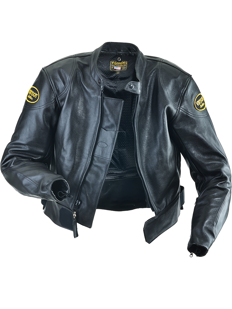 MK2 CSR2 SportRider Leather Motorcycle Racing Jacket