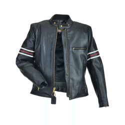 Model B Leather Motorcycle Jacket