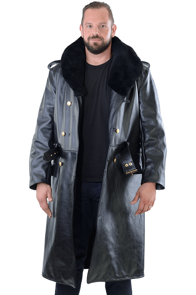 ケッチョロ君専用 LUFTWAFFE OFFICER GREAT COAT Luftwaffe Officers Leather Great Coat