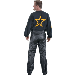 Vanson Highway 101 Hybrid of Firenze Leather Motorcycle Pants and