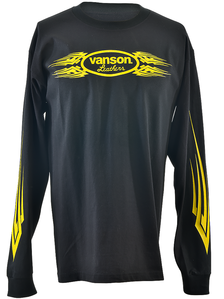 r*k様 vanson leathers Tシャツ　90's tribal-vanson-longsleeve-tee.jpg