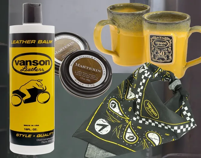 Vanson Accessories and Fun Stuff