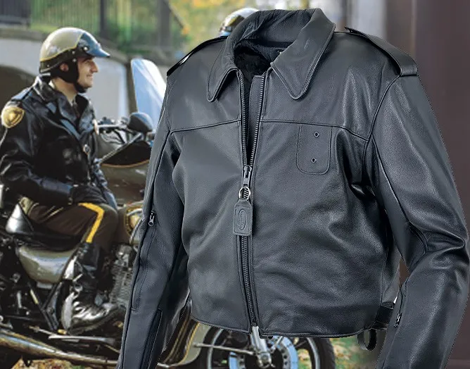 Military and Police Leather Jackets