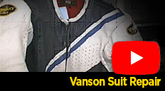 Vanson offers expert repair and resizing services for all of their garments