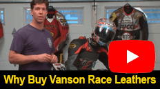 Why buy Vanson race leathers